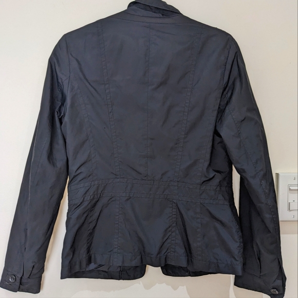 Geox Respira Black Windbreaker Jacket - 8 - Picture 4 of 5